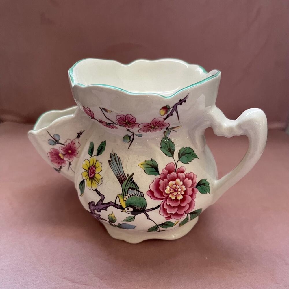 Vintage Shaving Mug James Kent Old Foley Chinese Rose